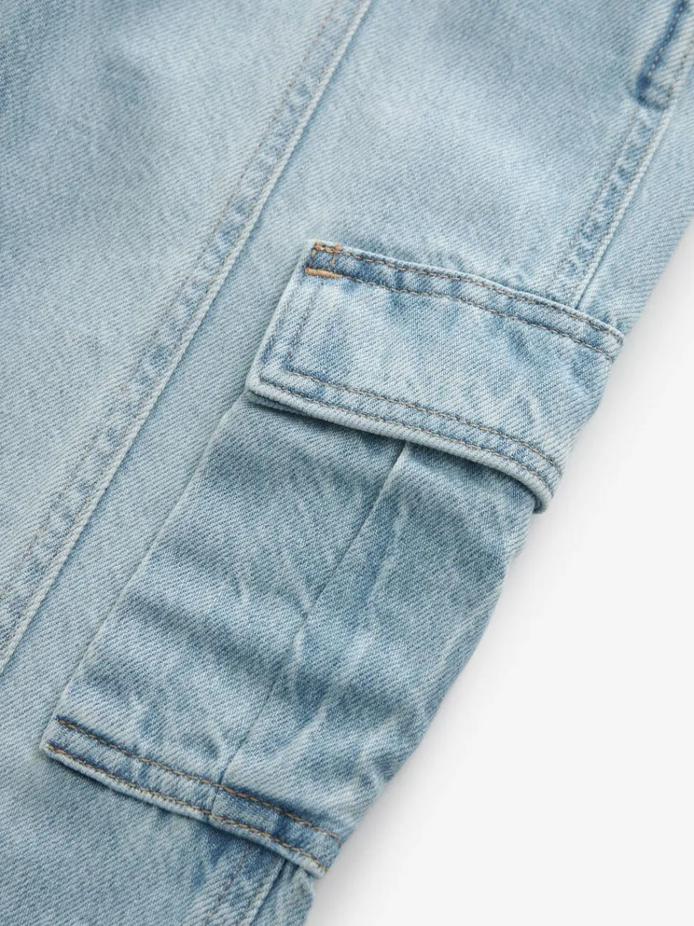 Next Wide Leg Cargo Jeans (3-16yrs)^ Jeans