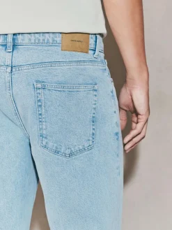 Sale Next EDIT Baggy Fit Jeans Light Blue