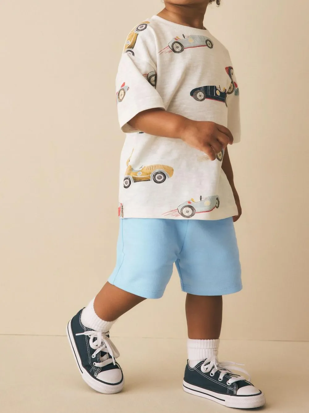 Sale Next Light Blue Jersey Shorts (3mths-7yrs)