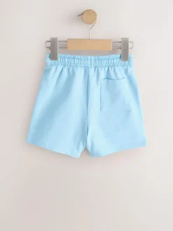Sale Next Light Blue Jersey Shorts (3mths-7yrs)