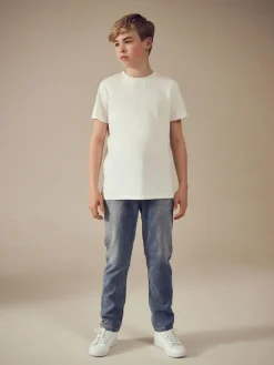 Next Regular Fit Stretch Elasticated Waist Jeans (3-16yrs)^BOY Jeans|Jeans