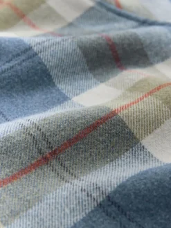 Next Light Blue Signature Long Sleeve Check Shirt^ Shirts