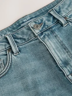 Next Light Blue Straight Fit Motionflex Jeans^ Jeans|Jeans
