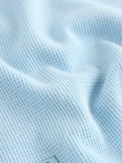 Hot Next Textured Short Sleeve T-Shirt and Shorts Set (3-16yrs) Light Blue