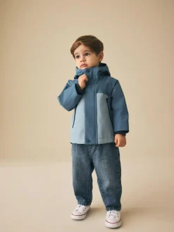Next Waterproof Fleece Lined Anorak (3mths-7yrs)^BOY Coats, Jackets & Pramsuits|Coats, Jackets & Pramsuits
