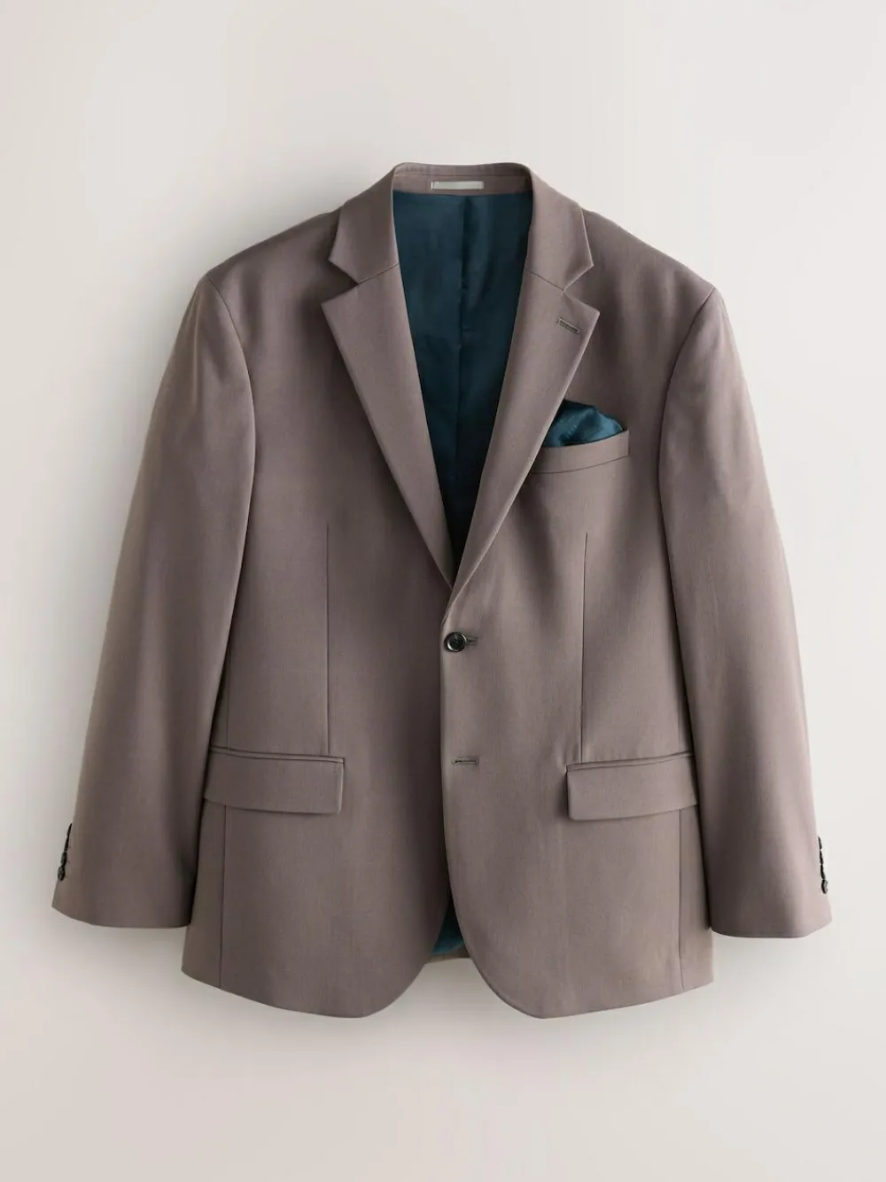 Online Next Regular Fit Motionflex Stretch Suit Jacket Light Brown