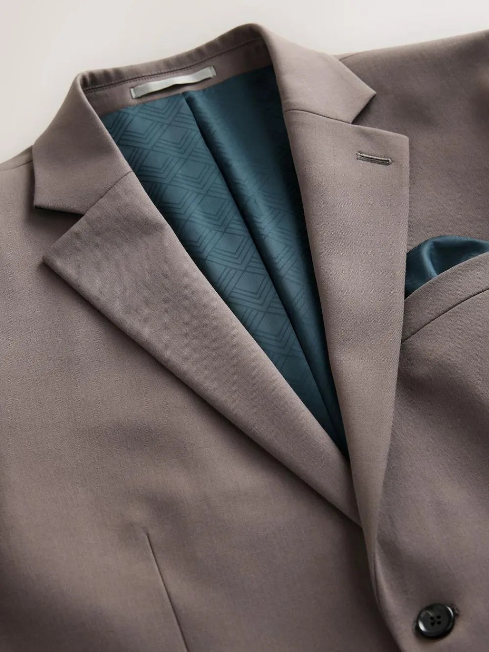 Online Next Regular Fit Motionflex Stretch Suit Jacket Light Brown