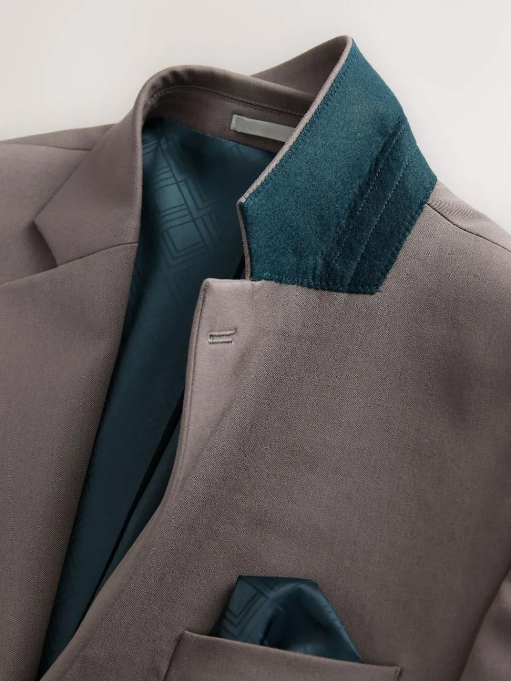 Online Next Regular Fit Motionflex Stretch Suit Jacket Light Brown