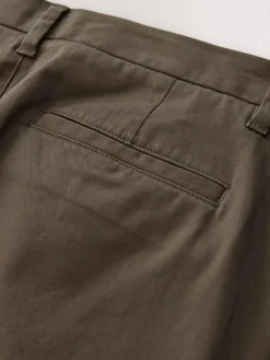 Next Light Brown Regular Tapered Fit Stretch Chinos Trousers^ Pants & Chinos