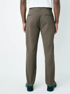 Next Light Brown Slim Fit Stretch Chinos Trousers^ Nightwear|Pants & Chinos