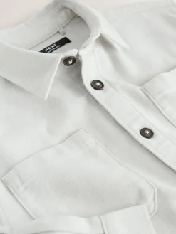 Next Brushed Overshirt (3-16yrs)^BOY Shirts