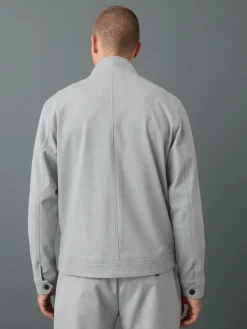 Next Premium Smart Funnel Neck Zip Through With Wool^ Occasionwear|Blazers & Formal Jackets