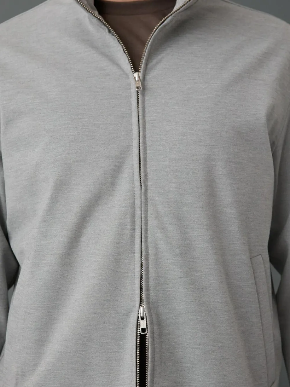 Next Premium Smart Funnel Neck Zip Through With Wool^ Occasionwear|Blazers & Formal Jackets