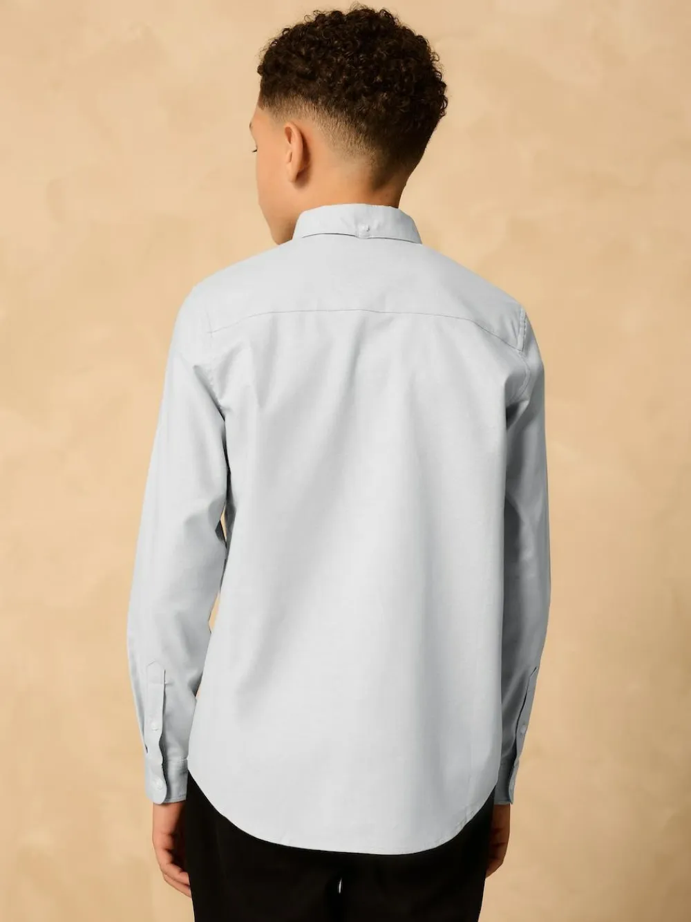 Next Light Grey Single Oxford Shirt (3-16yrs)^BOY Shirts|Occasionwear