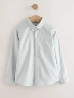 Next Light Grey Single Oxford Shirt (3-16yrs)^BOY Shirts|Occasionwear