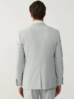 Sale Next Skinny Fit Motionflex Stretch Suit Jacket Light Grey