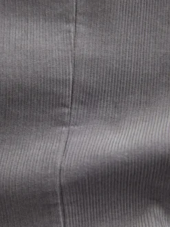 Discount Next Slim Fit Corduroy Suit Jacket Light Grey