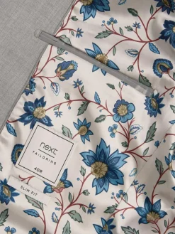 Hot Next Slim Fit Motionflex Stretch Suit Jacket Light Grey