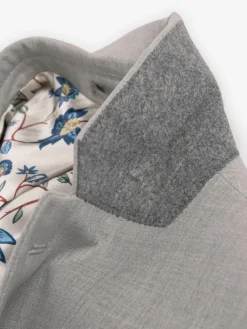 Hot Next Slim Fit Motionflex Stretch Suit Jacket Light Grey