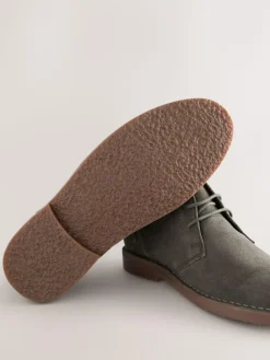 Clearance Next Light Grey Suede Desert Boots