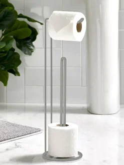 Discount Next Light Grey Wire Toilet Roll Holder