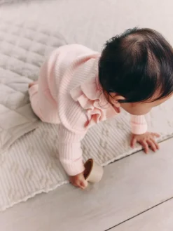 Hot Next Light Pink Baby Knitted Jumper and Leggings Set 2 Piece (0mths-3yrs)