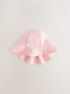 Hot Next Light Pink Baby Summer Hat (0mths-2yrs)