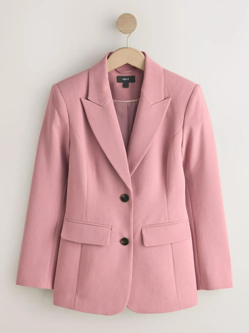 Next Light Pink Sculpting Single Breasted Blazer^Women Suits & Tailoring