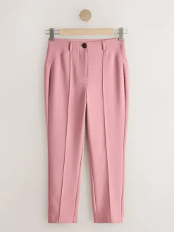 Online Next Light Pink Sculpting Tailored Slim Trousers