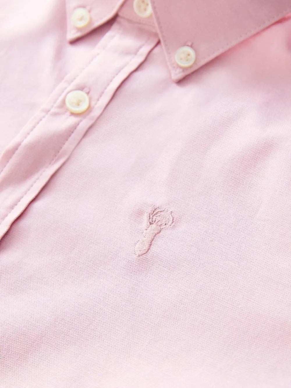 New Next Light Pink Single Oxford Shirt (3-16yrs)