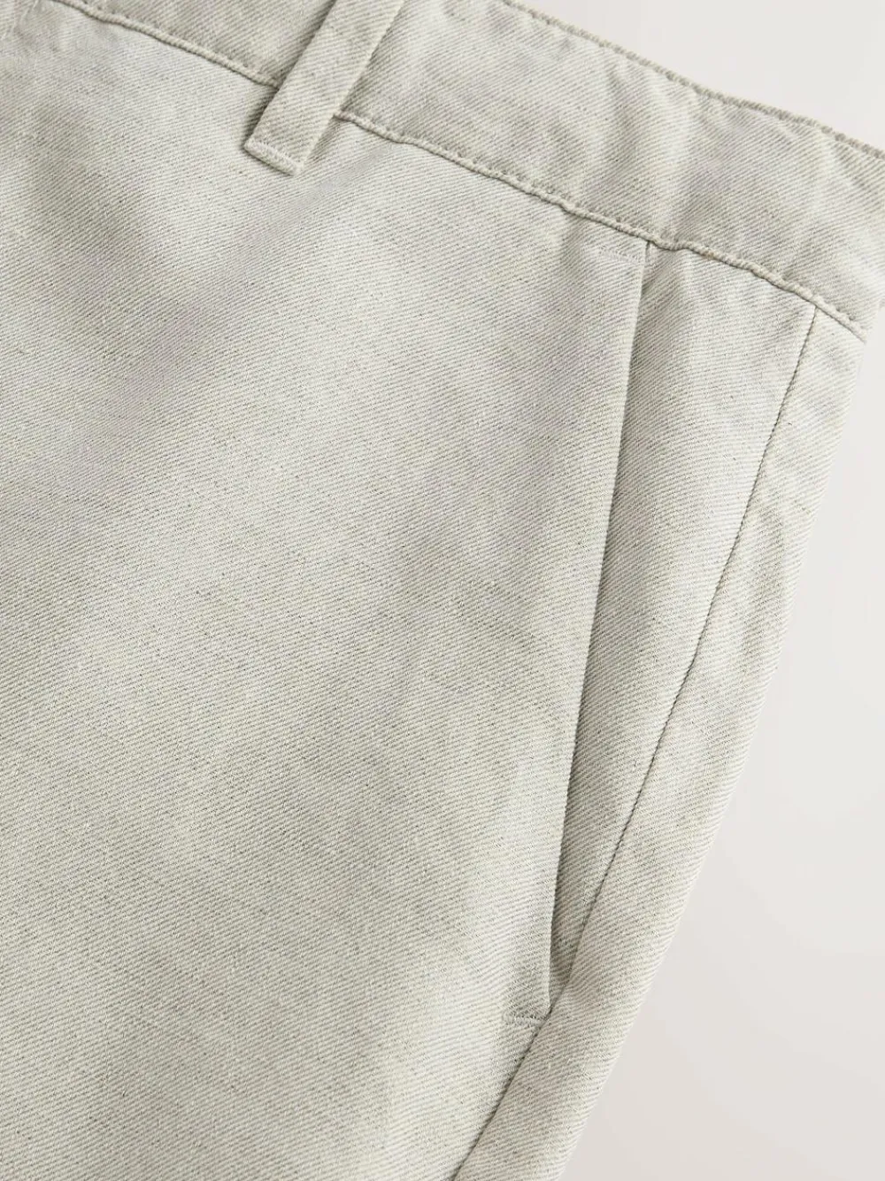 Next Regular Fit Cotton Linen Twill Chino Trousers^ Pants & Chinos