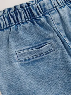 New Next Tie Waist Jeans (3mths-7yrs) Light Wash