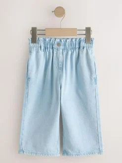 Discount Next Wide Leg Jeans (3mths-7yrs) Light Wash