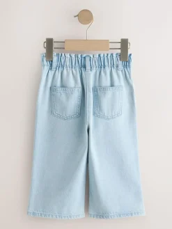 Discount Next Wide Leg Jeans (3mths-7yrs) Light Wash