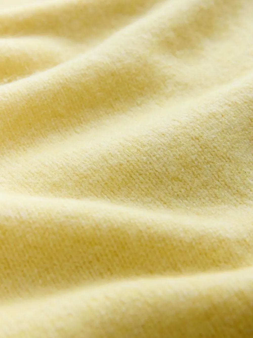 Next Light Yellow N.Premium 100% Merino Wool V-Neck Jumper^Women Knitwear|Knitwear