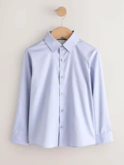 Hot Next Lilac Long Sleeves Smart Trimmed Shirt (3-16yrs)