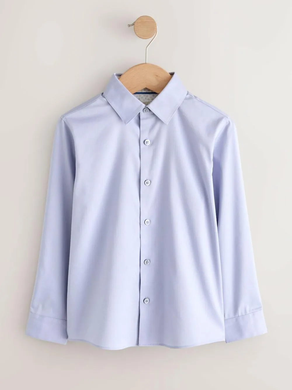Hot Next Lilac Long Sleeves Smart Trimmed Shirt (3-16yrs)