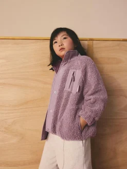 Next Button Up Fleece Jacket (3-16yrs)^ Sweatshirts & Hoodies|Jackets & Coats