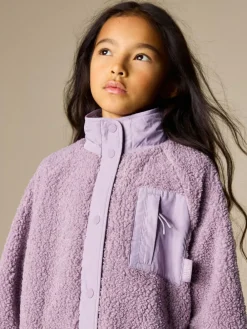 Next Button Up Fleece Jacket (3-16yrs)^ Sweatshirts & Hoodies|Jackets & Coats