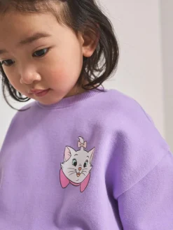 Next Lilac Purple Disney Aristocats Sweatshirt & Leggings Set (3mths-7yrs)^ Sets & Co-Ords|Sets & Co-Ords