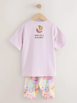 Next T-Shirt and Cycle Shorts Set (3-16yrs)^ Sets & Coords|Shorts & Skirts