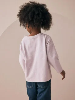 Next Lilac Purple Long Sleeve T-Shirt (3mths-7yrs)^ Cosy Club