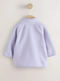 Next Lilac Purple Microfleece Baby Jacket (0mths-2yrs)^ Jackets & Coats|Snowsuits & Coats