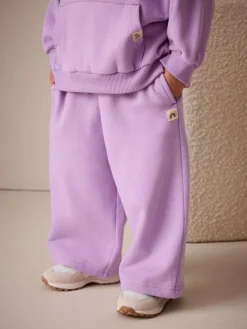 Next Lilac Purple Wide Leg Sweat Joggers (3mths-7yrs)^ Pants & Leggings|Jeans & Joggers