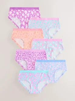 Outlet Next Lilac/Teal Hipsters Briefs 7 Pack (2-16yrs)