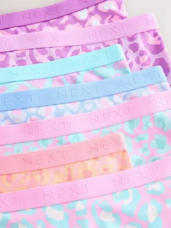 Outlet Next Lilac/Teal Hipsters Briefs 7 Pack (2-16yrs)
