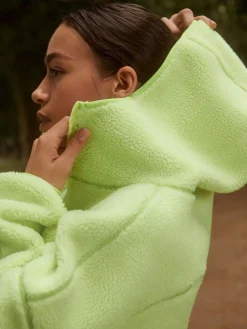 Next Active Borg Hooded Jacket^Women Coats & Jackets|Coats & Jackets