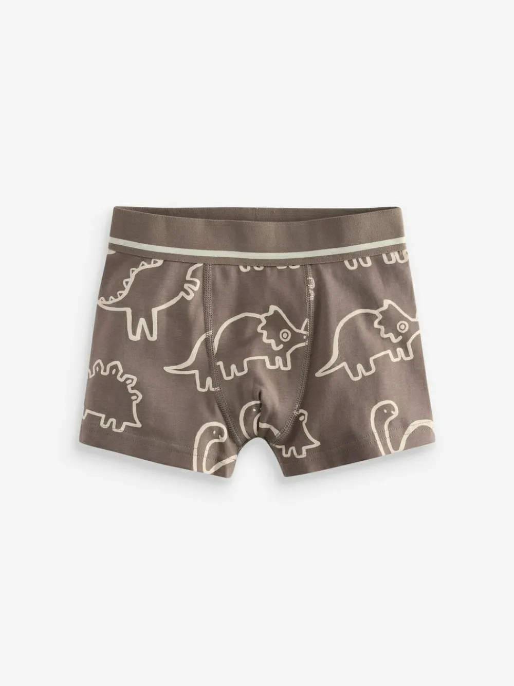 Next Linear Dino Print Junior Pattern Trunks 5 Pack (1.5-16yrs)^BOY Underwear
