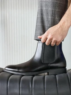 Discount Linzi Antonio Chelsea Boots Black