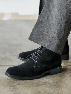 Discount Linzi Black Francesco Chukka Boots